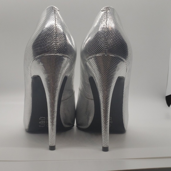 Silver Aldo pumps - Picture 5 of 6